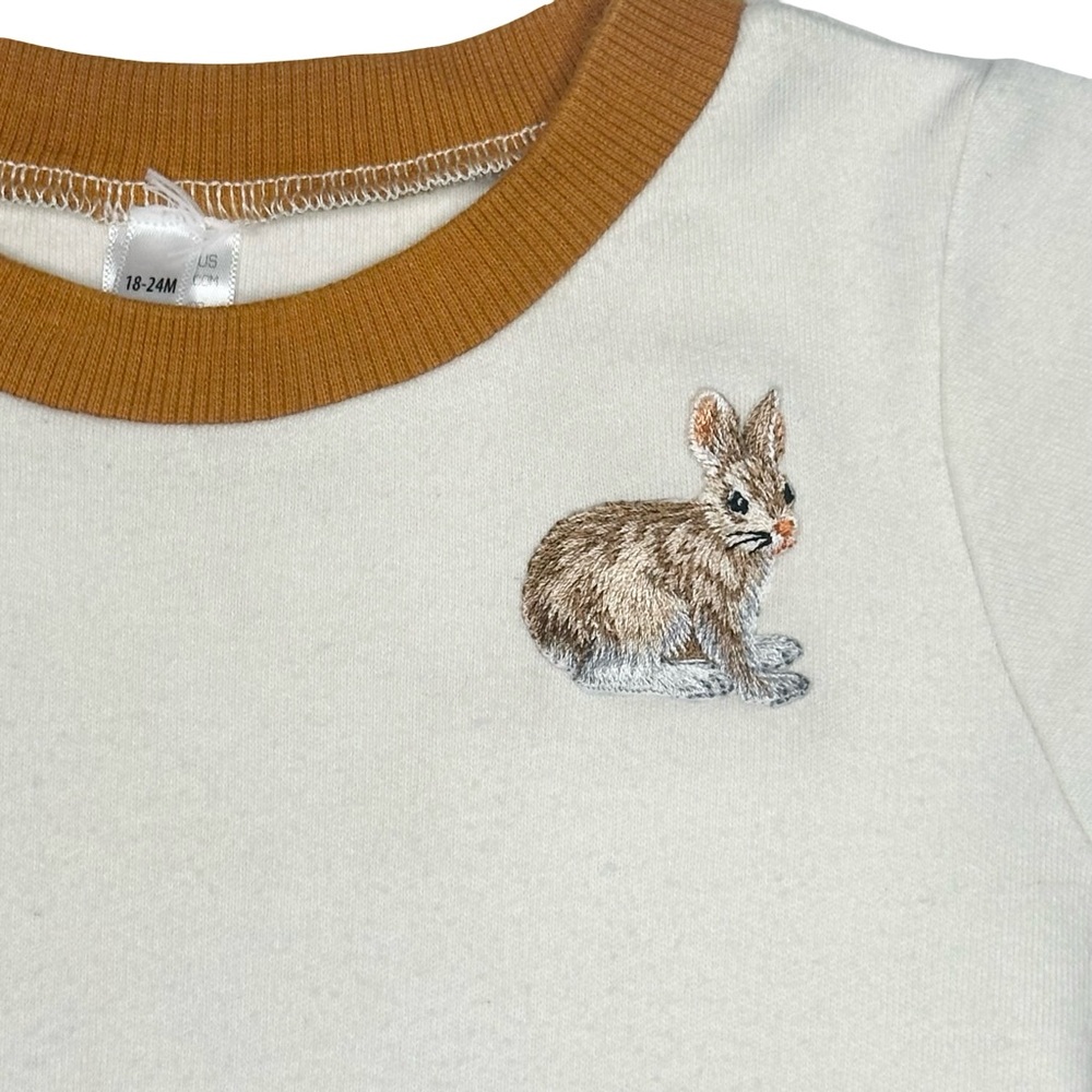 Baby Bleus Handmade Rabbit Ringer Tee - Picture 2 of 4
